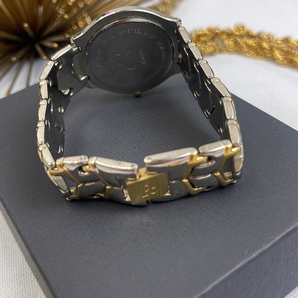 Paola Gucci two tone watch unisex, preloved new working battery - Picture 5 of 12